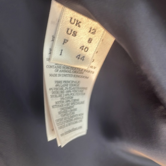 Victoria Beckham Jacket-Beautiful Fabric and Tailoring! - Picture 8 of 11